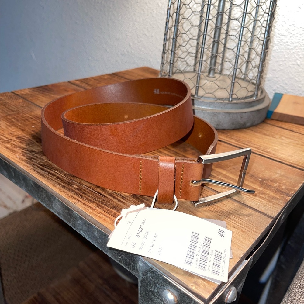 Genuine Leather Men's Belt